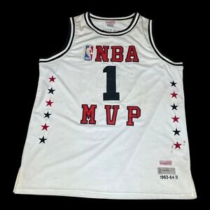 Vintage Mitchell Ness Hardwood Classic Oscar Robertson NBA 1963-64 MVP Jersey 56